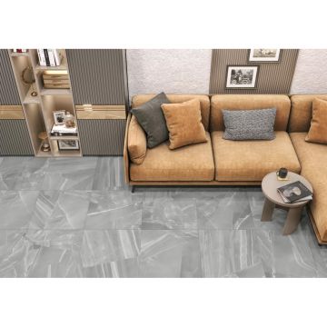 Керамогранит Delacora (Делакора) Impression Steel sugar-эффект 60х120х0,95 см 60120IPR17