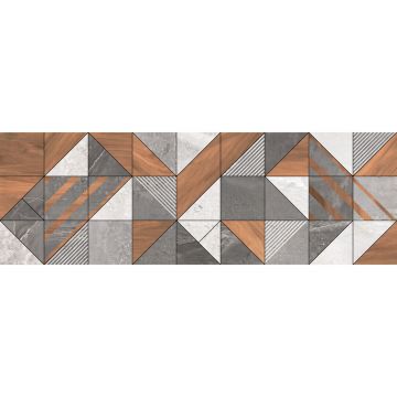Плитка настенная Delacora (Делакора) Kioto Triangle 30х90х1,05 см WT93KIT55