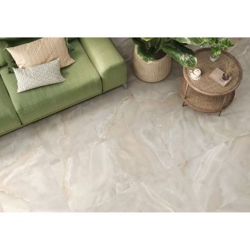 Керамогранит Delacora (Делакора) Onyx Breez Crema sugar-эффект 60х60х0,95 см 6060ONB01