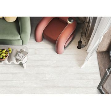 Керамогранит Delacora (Делакора) Plasterwood Gris sugar-эффект 20х90 см GP2090PLS05R