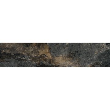 Керамогранит Delacora (Делакора) Santorini Black лаппатированный 20х90 см GP2090SNN99L