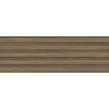 Плитка настенная Delacora (Делакора) Woodstyle Nut Strip 30х90х1,05 см WT93WOS55
