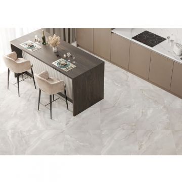 Керамогранит Delacora (Делакора) Onyx Breez Gray матовый 60x120x0,95 см, 60120ONB15M