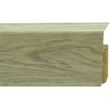 Плинтус ПВХ Royce (Ройс) 2200х80х20 мм дуб буланый (20шт/уп) 50070087307