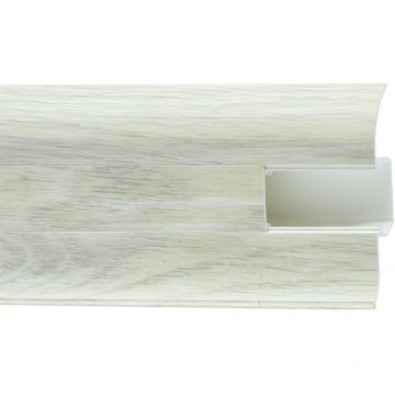 Плинтус ПВХ Royce (Ройс) 2200х58х20 мм дуб аргенто (40шт/уп) 50070093364