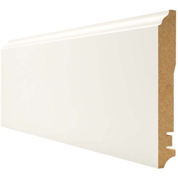 Плинтус МДФ Royce (Ройс) 100x16x2400 мм белый R10.301 (4шт/уп) MK-00006904