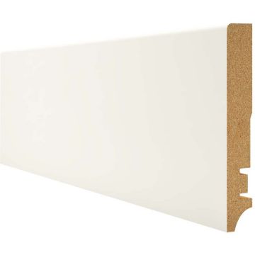 Плинтус МДФ Royce (Ройс) 80х16х2400 мм белый R8.401 (8шт/уп) MK-00006902