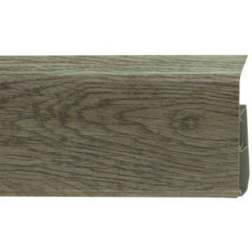 Плинтус ПВХ Royce (Ройс) 2200х80х20 мм дуб премиум (20шт/уп) 50070087311