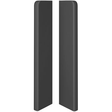 Заглушка VOX (ВОКС) Espumo 205 Антрацит комплект 2 шт (левая и правая) Pack 80х10х10 мм, 3027407