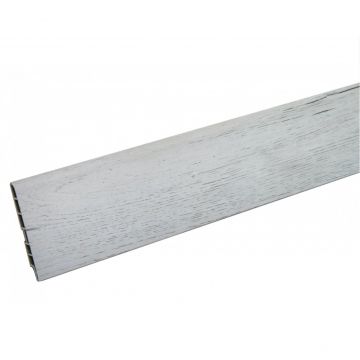 Плинтус CM Floor Дуб Серый 2200х85х15 мм, 01