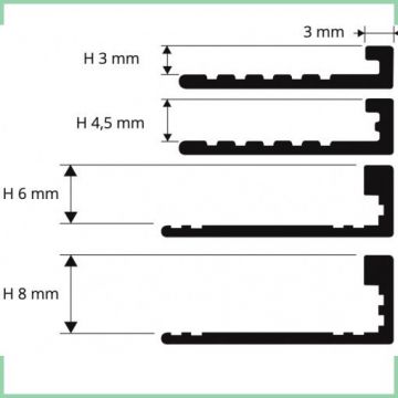 Профиль Progress Profiles (Прогресс) Г-образный алюминиевый анодированный 18х4.5 мм 2.7 м серебристый (PТAA 045)