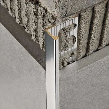 Профиль Progress Profiles (Прогресс) Г-образный алюминиевый анодированный 18х6 мм 2.7 м серебристый (PТAA 60)