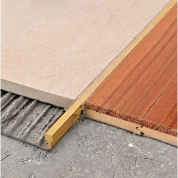 Вставка Progress Profiles (Прогресс) 5х10 мм 2.7 м латунь шлифованная (PITOS 510 )