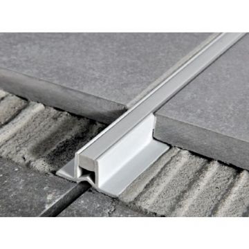 Компенсационный шов ПВХ Progress Profiles (Прогресс) 11х11 мм 2.5 м серый (C516-GS)