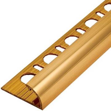 Угол внешний Progress Profiles (Прогресс) 26х8 мм 2.7 м латунь полированная (PJOL 08)