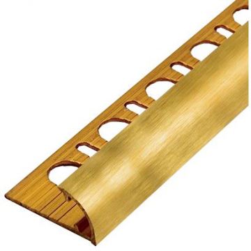 Угол внешний Progress Profiles (Прогресс) 26х8 мм 2.7 м латунь шлифованная (PJOS 08)