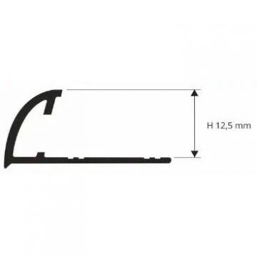 Угол внешний Progress Profiles (Прогресс) 26х12.5 мм 2.7 м латунь полированная (PJOC 125)