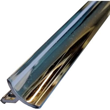 Угол внутренний Progress Profiles (Прогресс) 4.5х4.5 мм 2.7 м латунь хромированная (PIKLOC 045)