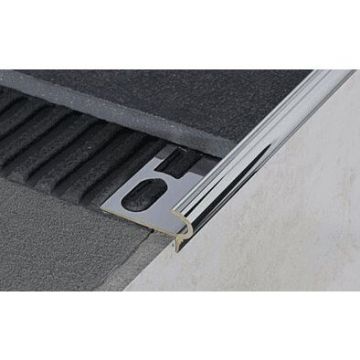 Профиль Progress Profiles (Прогресс) F-образный 33х13 мм 2.7 м латунь хромированная (PSYOC 125)