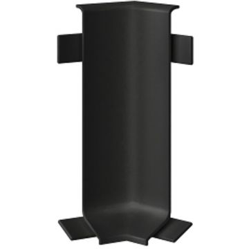 Угол внутренний алюминиевый Laconistiq (Лаконистик) Adhesive 80 мм Черный матовый 80х10х10 мм, 124-21-80