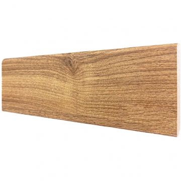 Плинтус МДФ Teckwood (Теквуд) Цветной Орех Натур (Walnut Nature) 80х10х2150 мм
