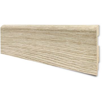 Плинтус МДФ Teckwood (Теквуд) (Теквуд) Цветной Клен Беленый (Bleached Maple) 75х16х2150 мм