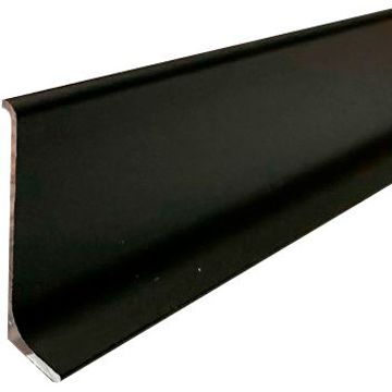 Плинтус напольный Евротрим (Eurotrim) L-40 алюминиевый анодированный 10х40 мм 2.95 м черный (7910.05)