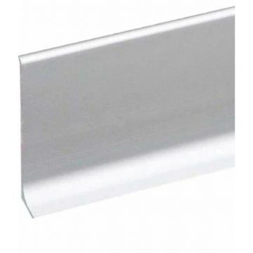 Плинтус напольный Евротрим (Eurotrim) L-40 алюминиевый покраска по палитре RAL 10х40 мм 2.95 м под покраску (7910.)