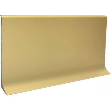 Плинтус напольный Евротрим (Eurotrim) L-60 алюминиевый анодированный 10х60 мм 2.95 м золото (2157)