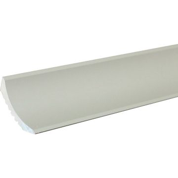 Плинтус напольный Евротрим (Eurotrim) мини ewa алюминиевый покраска по палитре RAL 15х15 мм 3 м под покраску (7956.)