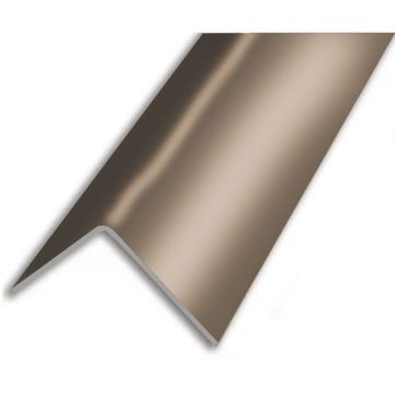 Угол защитный Евротрим (Eurotrim) алюминиевый анодированный 20х20 мм 2.95 м бронза (306.03)