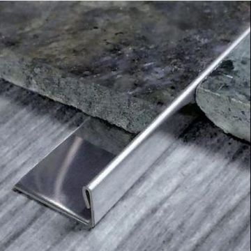 Профиль Kepler profiles (Кеплер Профайлс) сталь 430 30х6 мм 2.7 м серебристый (LT 6)