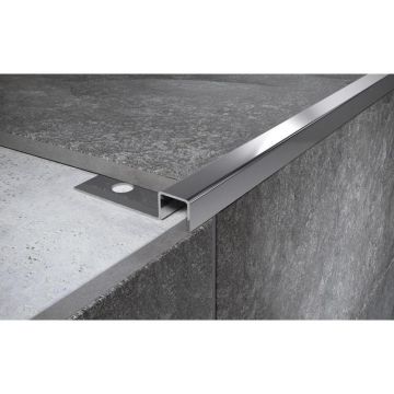 Профиль Kepler profiles (Кеплер Профайлс) сталь 430 TiN 30х15 мм 2.7 м серебристый (PT 15)