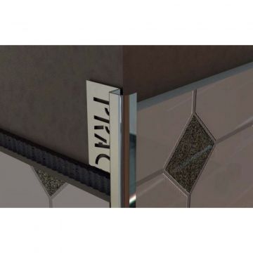 Профиль Kepler profiles (Кеплер Профайлс) сталь 430 5х6 мм 2.7 м серебристый (CT 06)