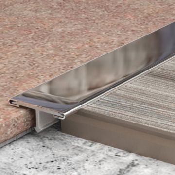 Профиль Kepler profiles (Кеплер Профайлс) сталь 430 28х9 мм 2.7 м серебристый (TT 28)