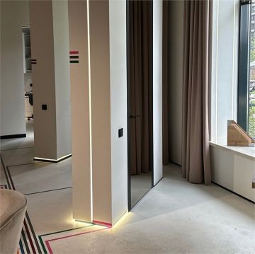 Профиль стеновой декоративный Pro Design (Про Дизайн) 534 2700 мм, под панели RAL 8017 Коричневый муар Chocolate brown, 534C