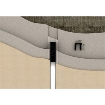 Профиль стеновой декоративный Pro Design (Про Дизайн) 536 2700 мм, под панели RAL 9005 Черный муар, 536B