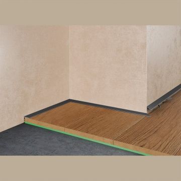 Плинтус щелевой Pro Design (Про Дизайн) 7067 2700 мм Не анодированный (пружины в комплект не входят), 7067