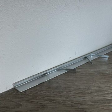 Плинтус щелевой Pro Design (Про Дизайн) 7067 2700 мм Не анодированный (пружины в комплект не входят), 7067