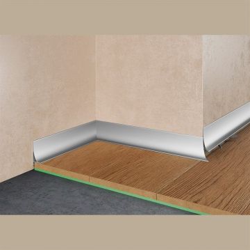 Плинтус щелевой Pro Design (Про Дизайн) Corner L 584 Анодированный 2700 мм (пружины в комплект не входят), 584A