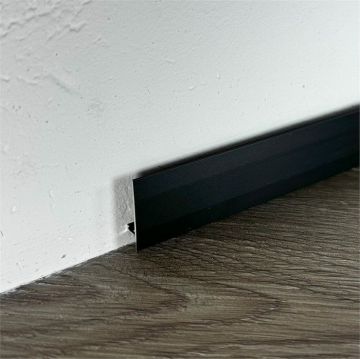 Порог Pro Design (Про Дизайн) Doorstep 571 алюминиевый Черный анодированный 900 мм (4 пружины в комплекте), 571B9