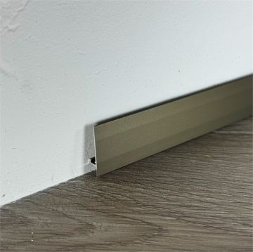 Порог Pro Design (Про Дизайн) Doorstep 571 алюминиевый Шампань анодированный 900 мм (4 пружины в комплекте), 571S9