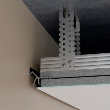 Профиль потолочный теневой Pro Design (Про Дизайн) Gipps 594 2700 мм, Черный, 594B