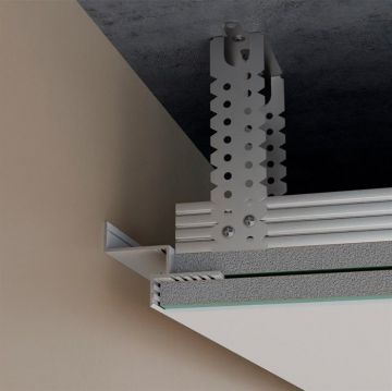 Профиль потолочный парящий Pro Design (Про Дизайн) Gipps 602 2700 мм, Белый, 602W