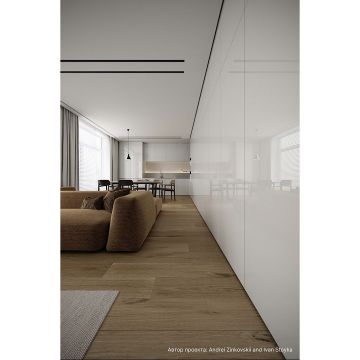 Универсальный теневой профиль Decaro (Декаро) D004.1 15х31х2000 мм Теневой зазор регулируемый до 10 или 20 мм Под покраску