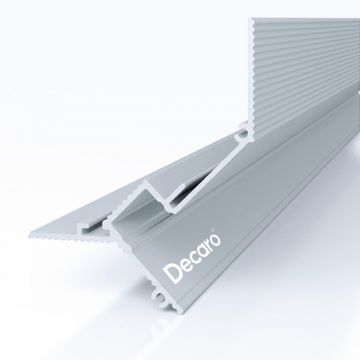 Потолочный теневой профиль Decaro (Декаро) D005 50х55х2000 мм Теневой зазор регулируемый от 15 мм Под покраску