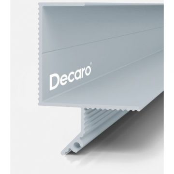 Потолочный теневой профиль Decaro (Декаро) D005.2 30х44х2000 мм Теневой зазор регулируемый от 7 мм Под покраску