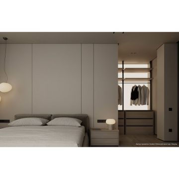 Разделительный профиль Decaro (Декаро) D008А Black 10х10х3000 мм видимый шов: 7 или 10 мм Анодированный черный