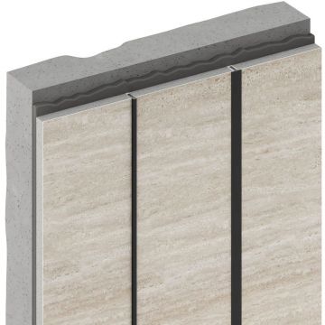 Разделительный профиль Decaro (Декаро) D009.2A Bronze 3х7х3000 мм видимый шов: 3 мм Анодированный бронзовый