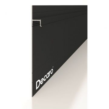 Скрытый профиль Decaro (Декаро) i100A 15х131х2000 мм Анодированный черный